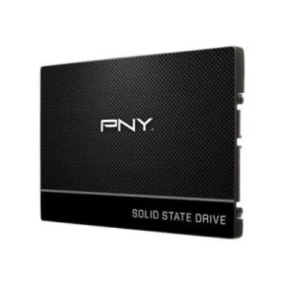 SSD PNY CS900, 240GB, SATA, Leitura: 535MB/s e Gravações: 500MB/s | R$220