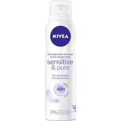 [ AME 5,49 ] Desodorante Nivea Aerosol Sensitive Protect Feminino