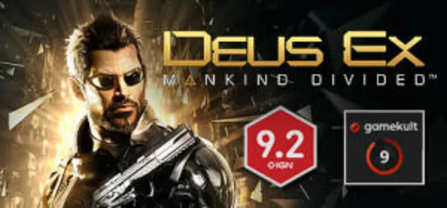 Deus Ex: Mankind Divided (PC) - R$ 32,49 (75% OFF) + Jogue Grátis por tempo limitado