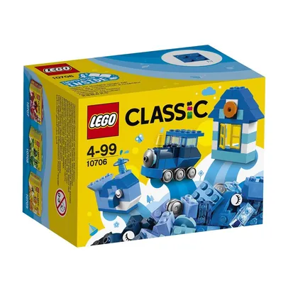 LEGO Classic Pecas Azuis Criativa 11006 - 52 Peças | R$32