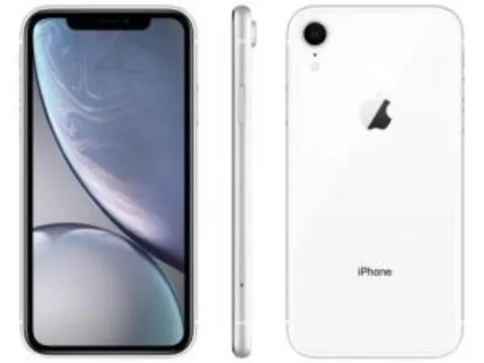 iPhone XR Apple 128GB Branco | R$ 3.394