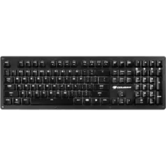 Teclado Gamer Mecanico Cougar Puri CGR-WM3SB-PUR Preto Switch Azul