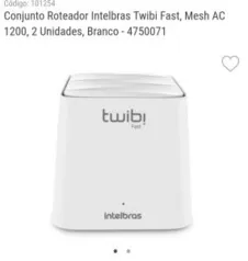 2 roteadores intelbras tecnologia mesh