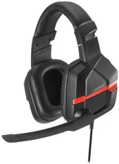 Fone De Ouvido Headset Gamer Askari P2 Pc Vermelho Warrior - PH293