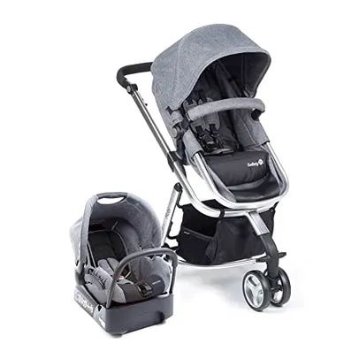 Safety 1st, Travel System Mobi NV Trio, Grey Denim Silver