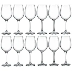 Conjunto de Taças para Vinho Nadir Barone 385 ml – 12 Peças