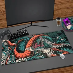 Mousepad Dragão 700x300x2mm Impostos inclusos, sem taxasℹ️ Preço valido apenas para a 1ª compra