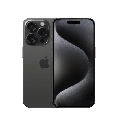 Foto do produto Apple iPhone 15 Pro (128 GB) - Titânio Preto - Distribuidor Autorizado