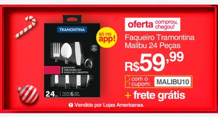 Faqueiro Inox 24 Peças Malibu - Tramontina [AME]