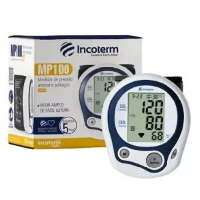 Medidor de Pressão Digital MP100 Pulso Incoterm | R$96