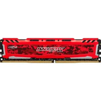 Memória Crucial Ballistix Sport LT, 8GB, 2666MHz