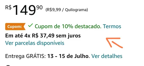 Imagen na descrição da promoção