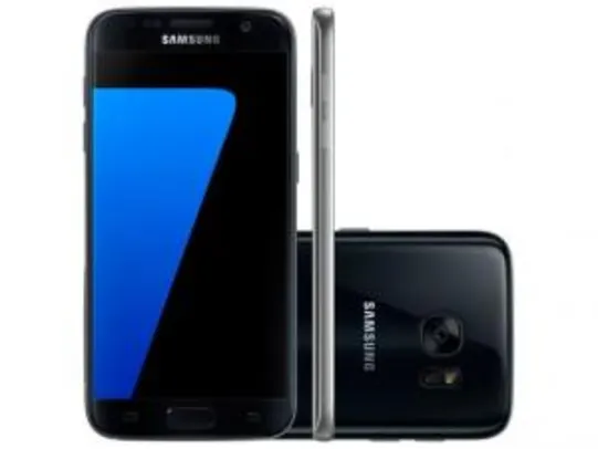 Smartphone Samsung Galaxy S7 32GB Preto 4G - Câm 12MP + Selfie 5MP Tela 5.1” Quad HD Octa Core - R$ 1620