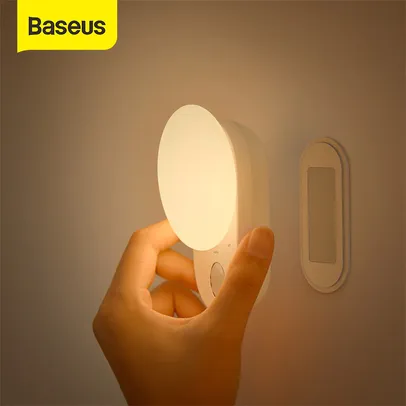 Baseus led luzes da noite sensor de movimento magnético luz | R$89