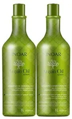 Inoar Kit Shampoo e Condicionador Argan Oil Hidratante 1L - R$47