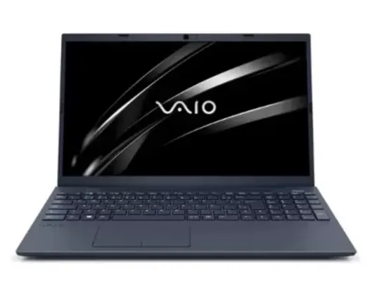 Notebook Vaio FE15 15.6 FHD I5-1235U 16GB 512GB SSD Linux Debian 10 Cinza - VJFE54F11X-B2611H