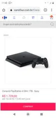 Console PlayStation 4 Slim 1TB - Sony R$ 1729