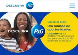 Promoção cadastre e ganhe prêmios