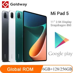 (ÀS 21H) Xiaomi Mi Pad 5 128gb / 256gb Snapdragon 860 Cpu Tablets 5 11'' 2.5k Tablet