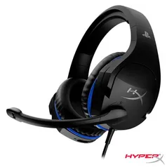 [PRIME R$124] Headset Gamer HyperX Cloud Stinger para PS4 Preto e Azul - HX-HSCSX-BK