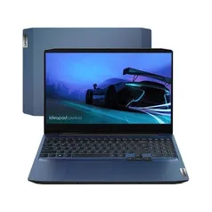 [App] Notebook Ideapad Gaming 3i Intel Core i5-10300H 8GB 256GB SSD FHD Linux 15.6″ Azul | R$4338