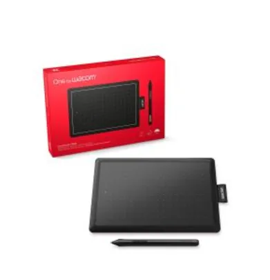 Wacom One CTL472 - Mesa Digitalizadora, Preto | R$423