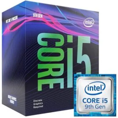 Processador Intel Core i5-9400F Coffee Lake, Cache 9MB, 2.9GHz (4.1GHz Max Turbo), LGA 1151, Sem Vídeo - BX80684I59400F