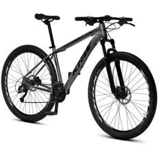 Bicicleta Aro 29 KRW Alumínio 27 Vel Shimano Acera Freio Hidráulico com Trava S31