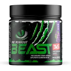 3VS Nutrition Pré-Treino Beast 300g Sabor Uva