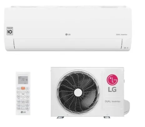 Ar Condicionado Split Hw Dual Inverter Voice LG 12000 Btus Frio 220V Monofásico S4NQ12JA315.EB2GAMZ 