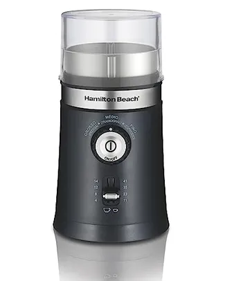 Hamilton Beach - Moedor de Café Ajustável, 220v, Preto