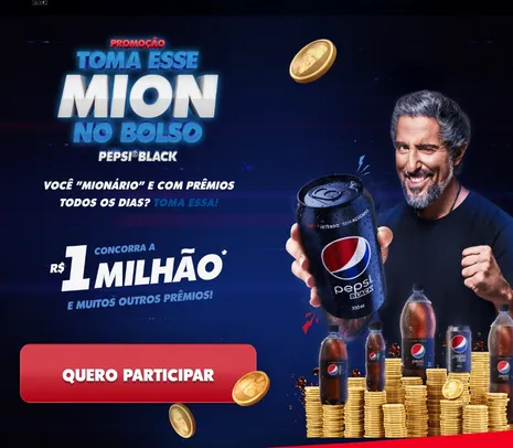 Promoção Pepsi - Toma esse Mion no bolso