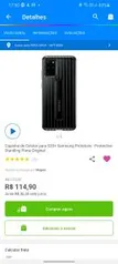 Protective Standing S20+ preta | R$ 95