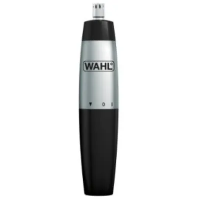 Aparador de Pelos Nasal Trimmer Wahl - Para Nariz e Orelhas, Prático e Portátil, À Prova d'água, Aço Inoxidável, Pilha