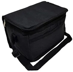 Bolsa Térmica Necessaire Academia Marmita Fitness  (Preto)