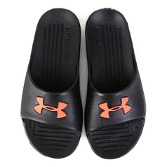 Chinelo Under Armour Core - Preto+Vermelho | R$42