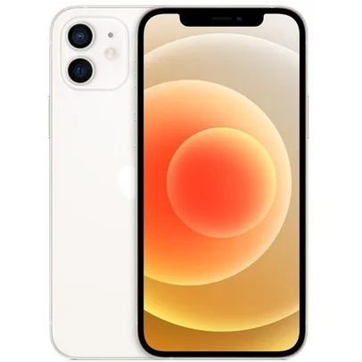 [APP] iPhone 12 Apple (64GB) Branco Tela 6,1" 4G Câmera 12MP + 12MP iOS