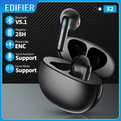 (Superofertas DAS 21H) Fone bluetooth Edifier X2