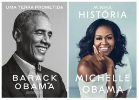 Kit Livros Família Obama | R$85