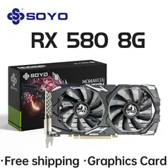 Placa de vídeo RX 580 SOYO