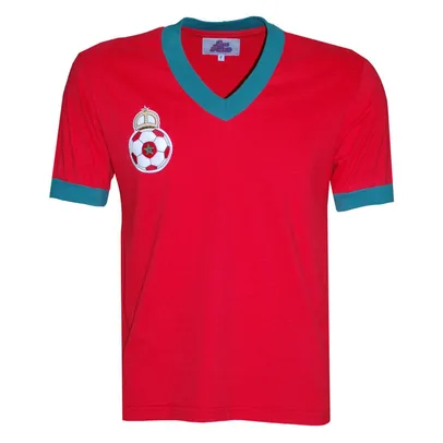 Camisa Liga Retrô Marrocos 1970 Masculina