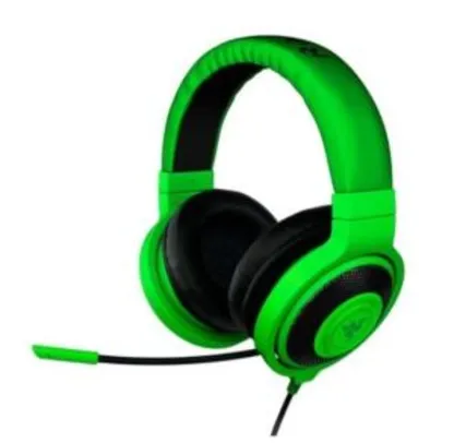 Headset Gamer Razer Kraken Pro Verde e Preto - P2 - R$300