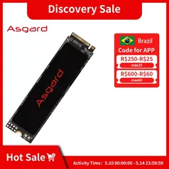 Asgard m.2 ssd pcie nvme 500gb 