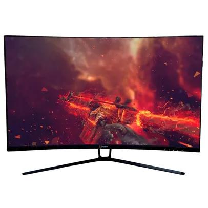 Monitor Gamer Husky Hailstorm 31.5' LED, Curvo, 165 Hz, Full HD, 1ms, Adaptive Sync, HDMI/DisplayPor