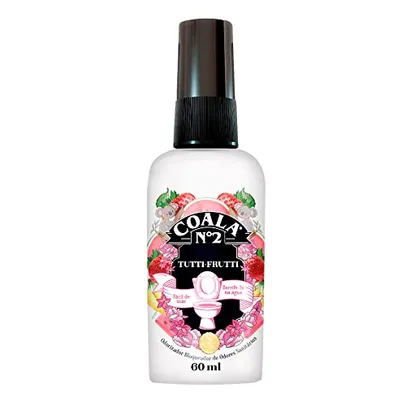 [REC+10ITENS = R$ 9,10] Coala Bloqueador De Odores Sanitários 60Ml Tutti Frutti