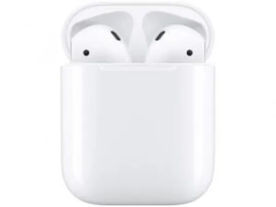 Airpods 2ª Geração - com Estojo de Recarga - R$899,00