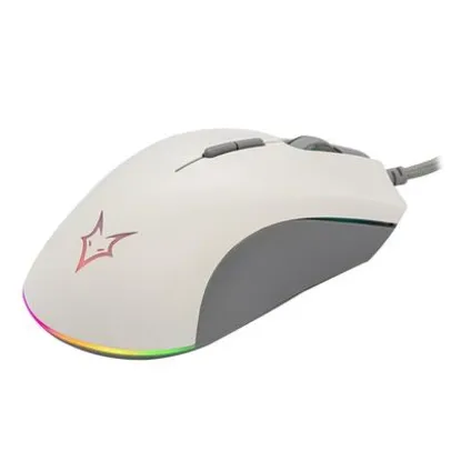 Mouse Gamer Husky Gaming Frost, Branco, 12000 DPI, 7 Botões, RGB - HGMH006