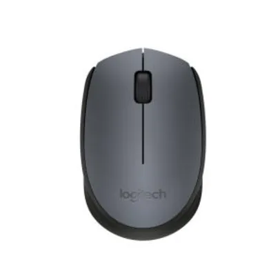Mouse Sem Fio Logitech M170 Cinza -  R$28,40