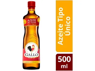 [ APP - LEV 5 PAG 4 ] Azeite de Oliva Gallo Tipo Único 500ml R$ 15,12