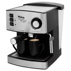 Cafeteira Expresso Philco Coffee Express - Inox - 15 Bar - R$287,00 BAIXOU